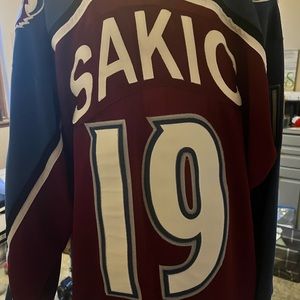 Colorado Avalanche Sakic Jersey